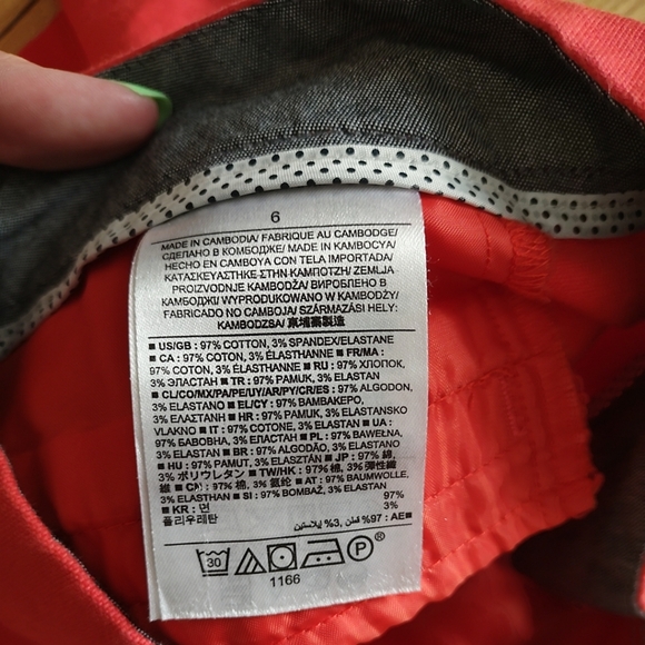 Banana Republic High Waist Red Shorts With Faux Pockets Size 6 - Picture 5 of 6